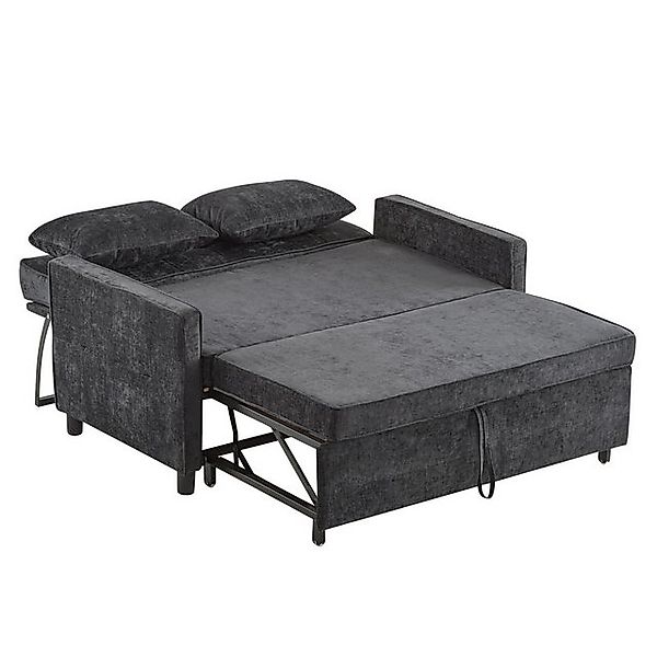 Merax Schlafsofa 2-Sitzer Sofabett klappbar, 1 Teile, Polstersofa Sofa, ver günstig online kaufen