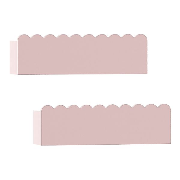 en.casa Kinderregal, Set 2-tlg., »Vestnes« Wellendesign günstig online kaufen