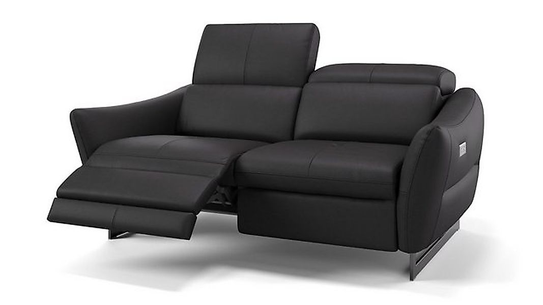 Sofanella 2-Sitzer Leder MODENA, Relaxsofa, Designsofa, Designer Couch, Ita günstig online kaufen
