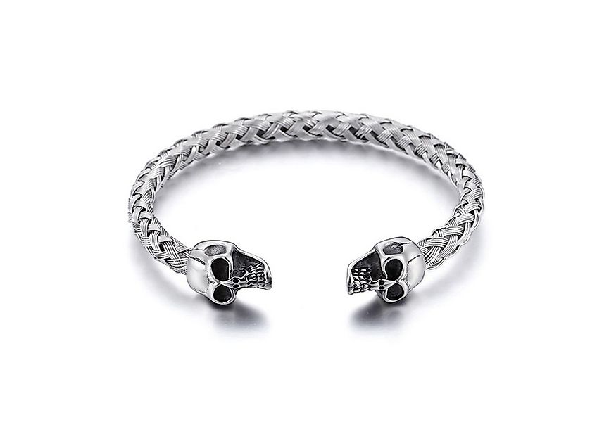 UNIQAL.de Edelstahlarmband Panzerarmband Herren "SENSENMANN" Edelstahlarmba günstig online kaufen