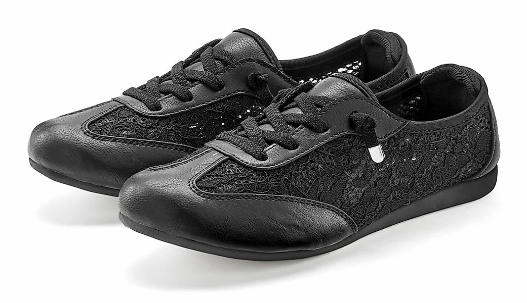 LASCANA Sneaker "Freizeitschuh, Halbschuh, Slip-On-Sneaker," mit modischen günstig online kaufen