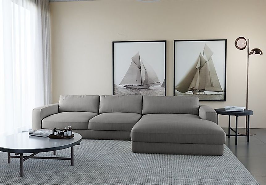 Home affaire Ecksofa »Bloomfield, elegant, viel Platz, Mega Couch, Breite 3 günstig online kaufen