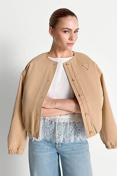 RICHROYAL T-Shirt mit Spitzensaum günstig online kaufen