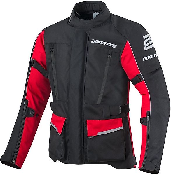 Bogotto Motorradjacke Tampar Tour wasserdichte Motorrad Textiljacke herausn günstig online kaufen