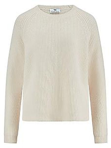 Rundhals-Pullover Peter Hahn weiss günstig online kaufen