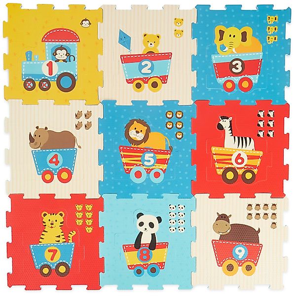 BIECO Steckpuzzle Bieco Puzzlematte, 19 tlg. günstig online kaufen