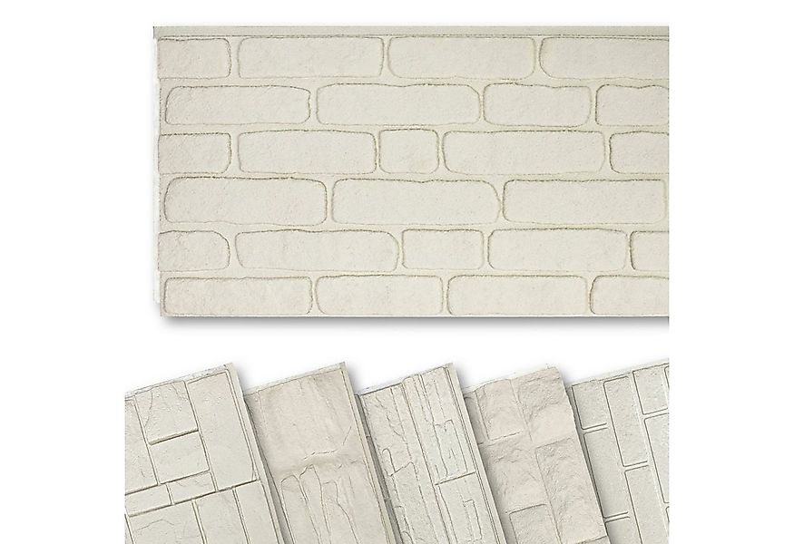 Hexim Wanddekoobjekt FP204 (Fassadenpaneele 1 Stück 121x50cm EPS Styropor A günstig online kaufen