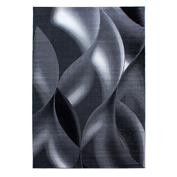 Ayyildiz Kurzflorteppich Plus 8008 Schwarz 200 cm x 290 cm günstig online kaufen