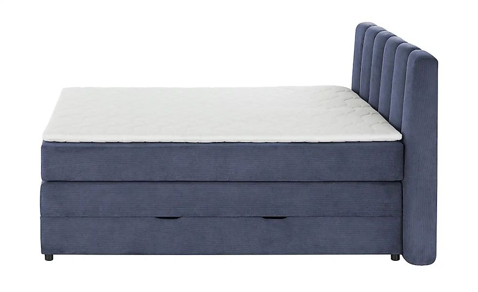 Boxspringbett mit Bettkasten Claire ¦ blau ¦ Maße (cm): B: 176 H: 115 Bette günstig online kaufen