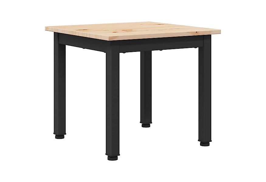 vidaXL Couchtisch Couchtisch Natur 40 x 40 x 36 cm Massives Kiefernholz (1- günstig online kaufen