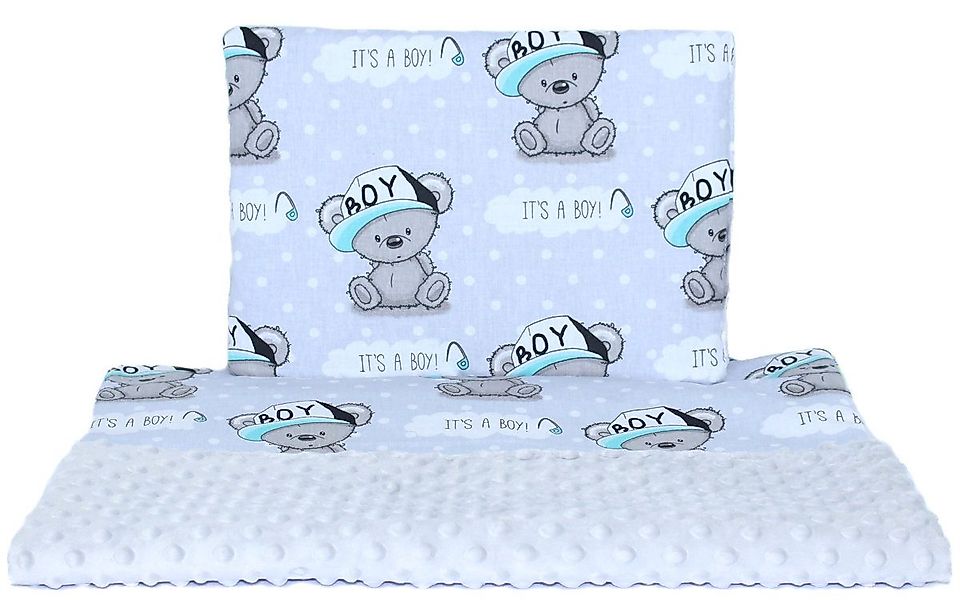 Primawela Babybettdecke Minky Baby Kinderwagenset Kuscheldecke günstig online kaufen