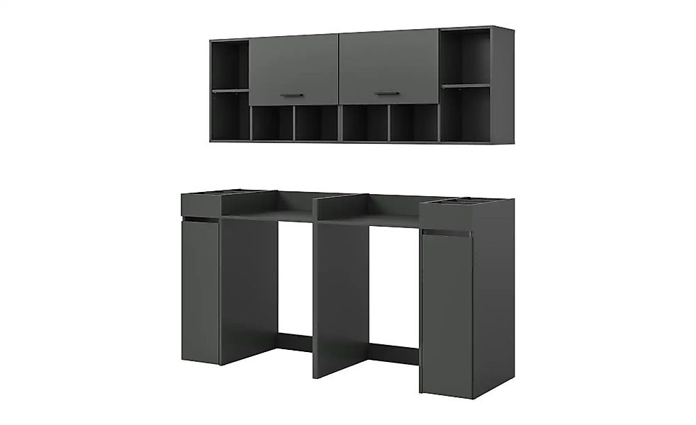 Waschmaschinenumbau Set  Frillensee ¦ grau ¦ Maße (cm): B: 190 H: 195 Schrä günstig online kaufen