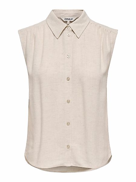 ONLY CARMAKOMA Blusentop "CARSIESTA S/L LINEN BL SHIRT PNT NOOS" Viskosemis günstig online kaufen