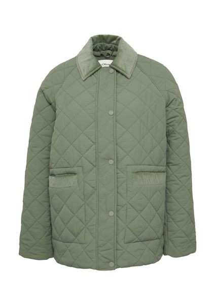 s.Oliver Funktionsjacke Outdoor-Jacke Steppjacke mit Cord-Details günstig online kaufen