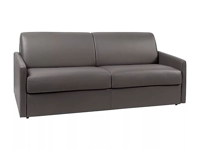 Schlafsofa 4-Sitzer - Liegefläche: 160 cm - Matratzenhöhe: 14 cm - Grau - C günstig online kaufen