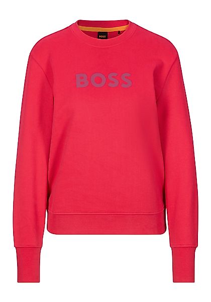 BOSS ORANGE Sweatshirt "Elaboss Premium Damenmode", mit Rundhalsausschnitt günstig online kaufen
