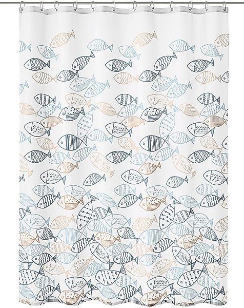 Kleine Wolke Duschvorhang Sardinas Breite 180 cm günstig online kaufen