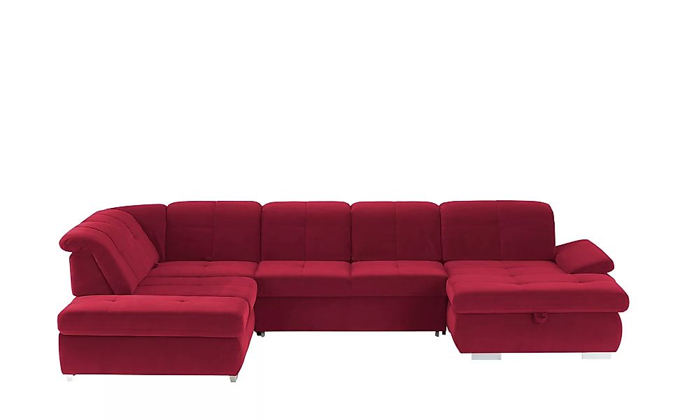 Lounge Collection Wohnlandschaft Mikrofaser  Affair ¦ rot ¦ Maße (cm): B: 3 günstig online kaufen