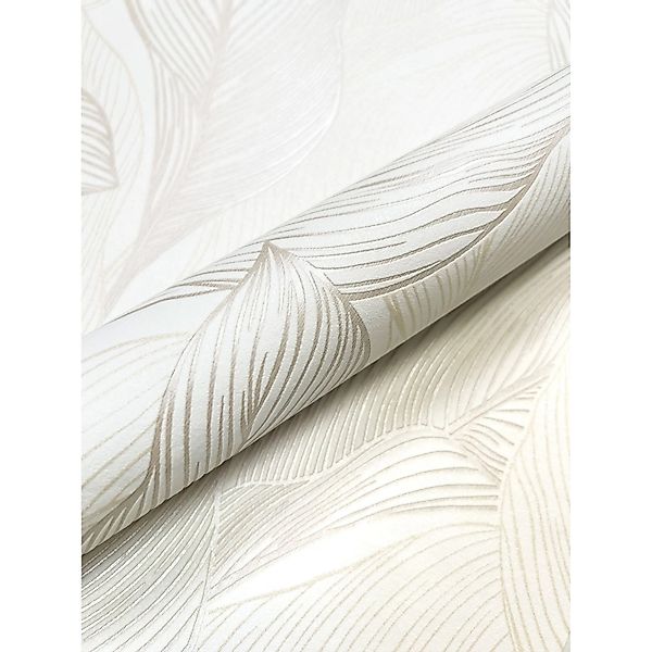 Newroom Vliestapete Milani Cream Dschungel Tropisch FSC® günstig online kaufen