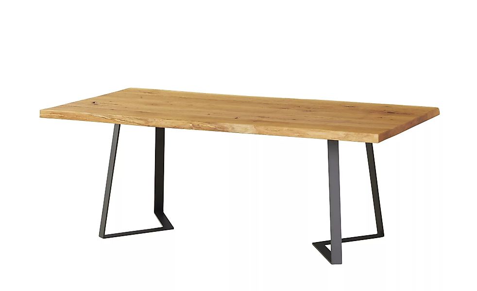 Kufentisch massiv - holzfarben - 100 cm - 77 cm - Tische > Esstische - Möbe günstig online kaufen