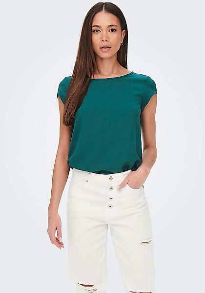 ONLY Kurzarmbluse ONLVIC S/S SOLID TOP günstig online kaufen