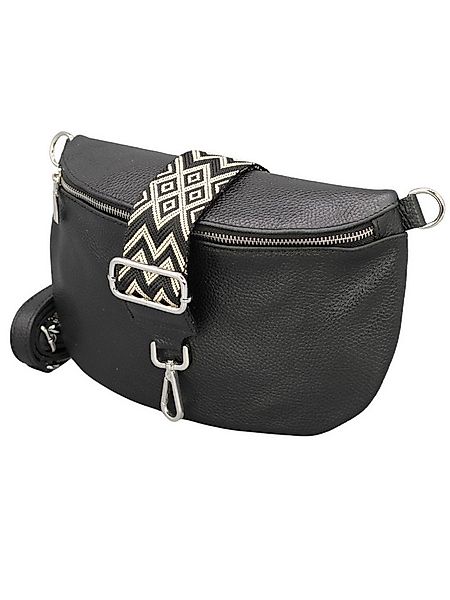 Adel Bags Schultertasche ADA Bauchtasche Damen Leder, mit breiten Gemustert günstig online kaufen