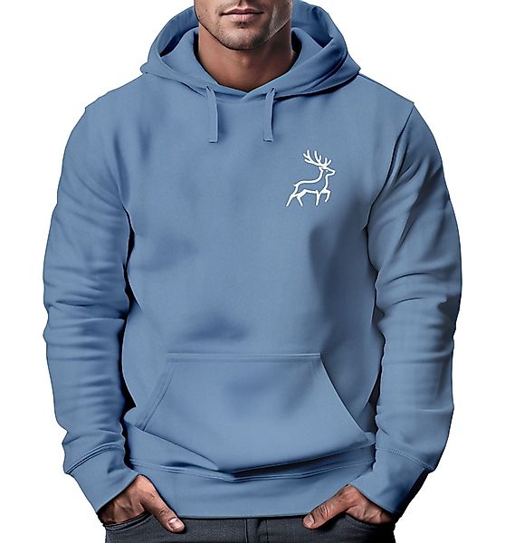 Neverless Hoodie Hoodie Herren Print Aufdruck günstig online kaufen