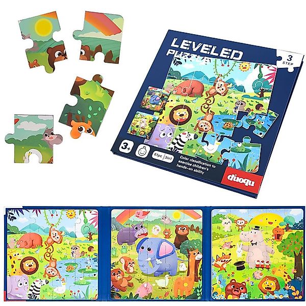 CLTYQ Puzzle Kinder-Magnetpuzzle, 7 Szenen,Geburtstagsgeschenk ab günstig online kaufen