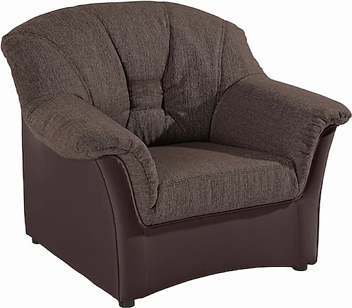 DOMO collection Sessel »Elva«, wahlweise mit Federkern günstig online kaufen