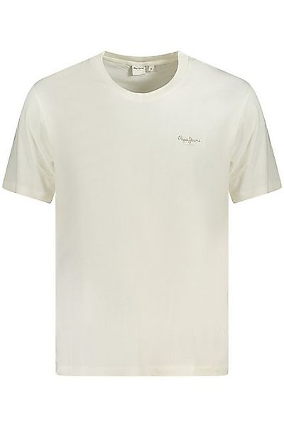 Pepe Jeans T-Shirt Nachhaltiges Herren T-Shirt - Weiß, Rundhals & günstig online kaufen