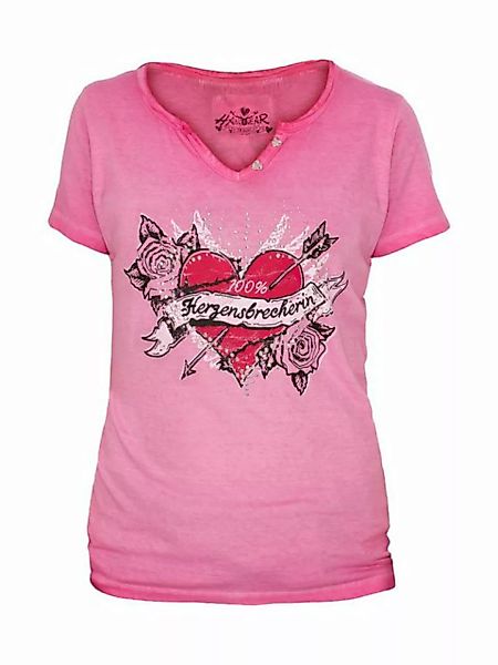 Hangowear Trachtenshirt T-Shirt ANNI pink günstig online kaufen