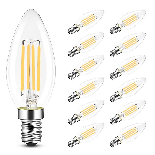 ZMH LED-Leuchtmittel 4W Warmweiß Kein Flimmern günstig online kaufen