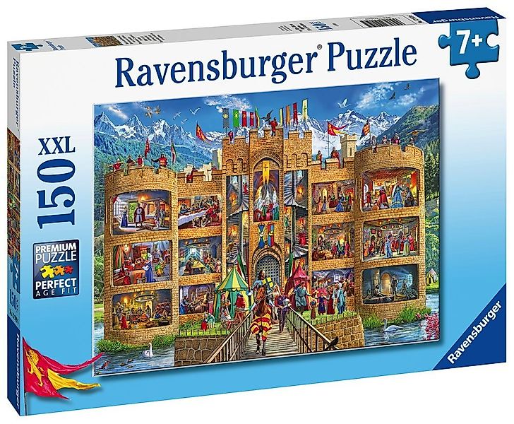 Ravensburger Puzzle 150 Teile Ravensburger Kinder Puzzle XXL Blick in die R günstig online kaufen