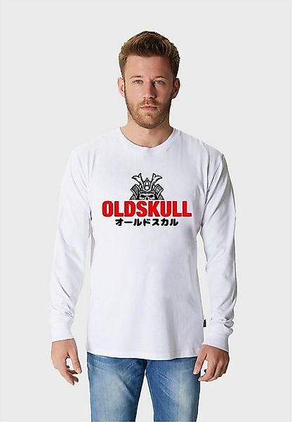 Oldskull Langarmshirt Samurai (1-tlg) mit coolem Print günstig online kaufen