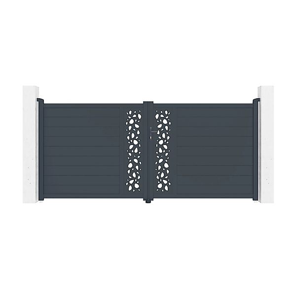 Casanoov Flügeltor Elektrisch Sunny 350x160cm & Drehtorantrieb Bunker B500 günstig online kaufen