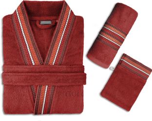 normani Bademantel Bademantel Lean, Bio-Baumwolle, Schalkragen, günstig online kaufen