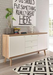 andas Sideboard "Merle" im skandinavischen Design, Breite 160 cm günstig online kaufen