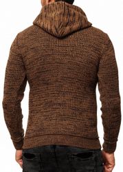 R-NEAL Kapuzenpullover Kapuzenpullover Grobstrick Pullover mit günstig online kaufen