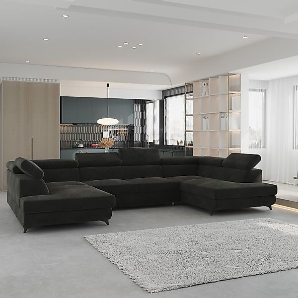 Masseno Ecksofa VINTESSA mit Schlaffunktion U-Form, günstig online kaufen