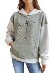 PYLIKE Kapuzenpullover Damen Casual Wintermode Hoodie günstig online kaufen