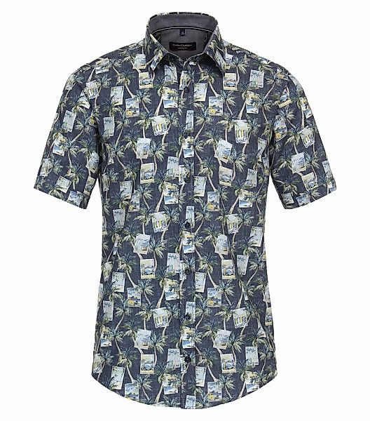 CASAMODA Kurzarmhemd "CASAMODA Freizeithemd Kurzarm Print" günstig online kaufen