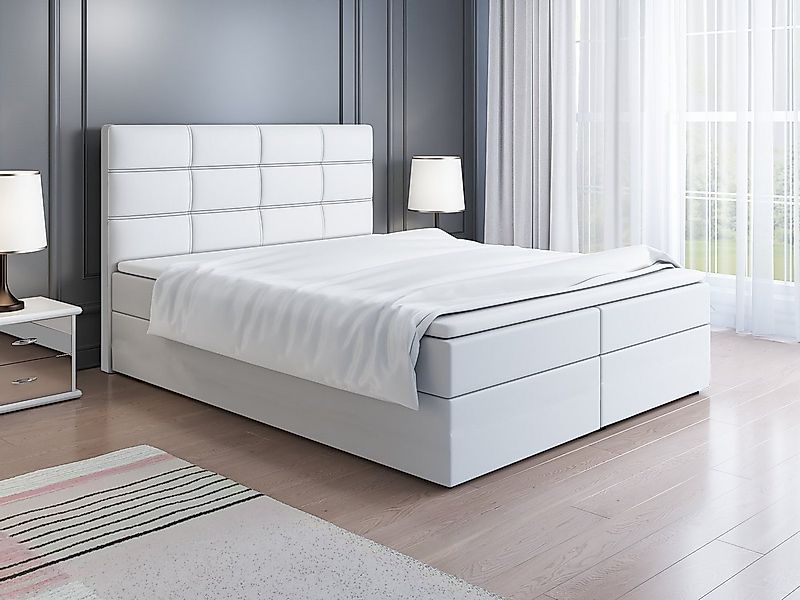 Fun Möbel Boxbett Schlafzimmerbett CHARLIE (inkl. Kaltschaumtopper, inkl. 2 günstig online kaufen