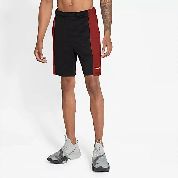 Nike Dri Fit Kurze Hosen M Dark Cayenne / Citron Pulse günstig online kaufen