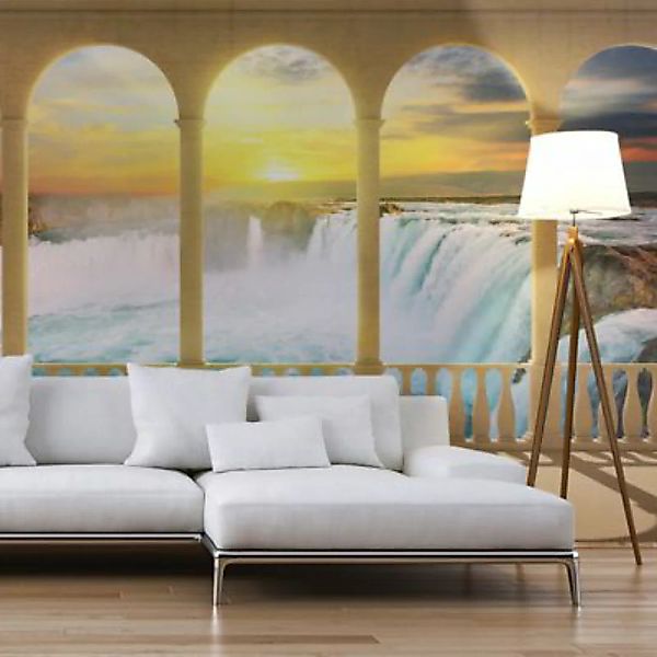 artgeist Fototapete Traum über Niagara Falls mehrfarbig Gr. 450 x 270 günstig online kaufen