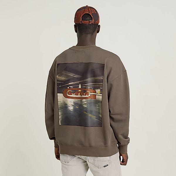 G-STAR Sweatshirt Photo Back Print günstig online kaufen