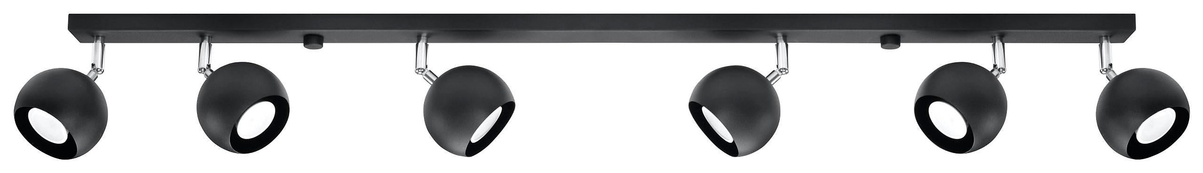 SOLLUX lighting Deckenstrahler »OCULARE«, für Leuchtmittel 6 x GU10   ohne günstig online kaufen