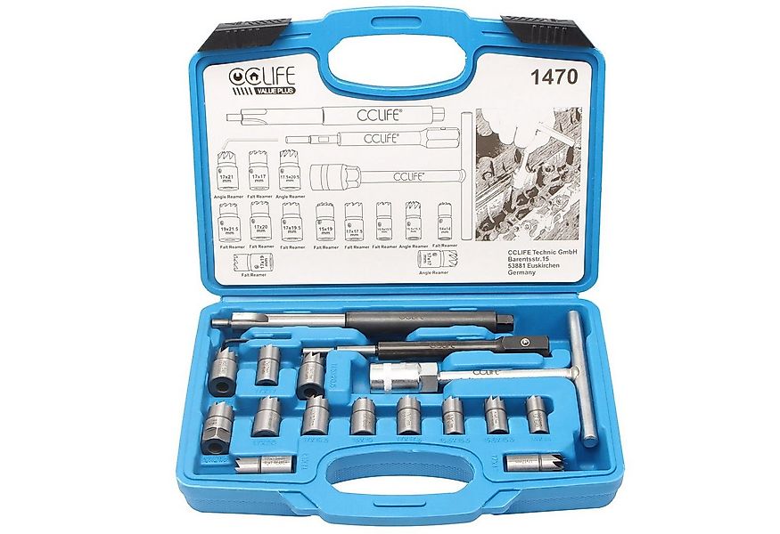CCLIFE Demontagewerkzeug 17tlg Diesel Injektor Fräser Dichtsitzfräser Inspr günstig online kaufen