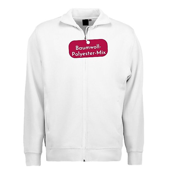 Clinotest Sweatjacke ohne Kapuze Unisex - günstig online kaufen