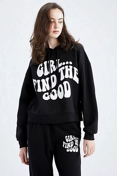 DeFacto Kapuzensweatshirt Damen Kapuzensweatshirt REGULAR FIT günstig online kaufen