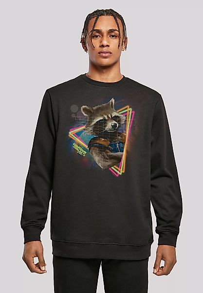 F4NT4STIC Sweatshirt "Marvel Guardians of the Galaxy Neon Rocket", Print günstig online kaufen